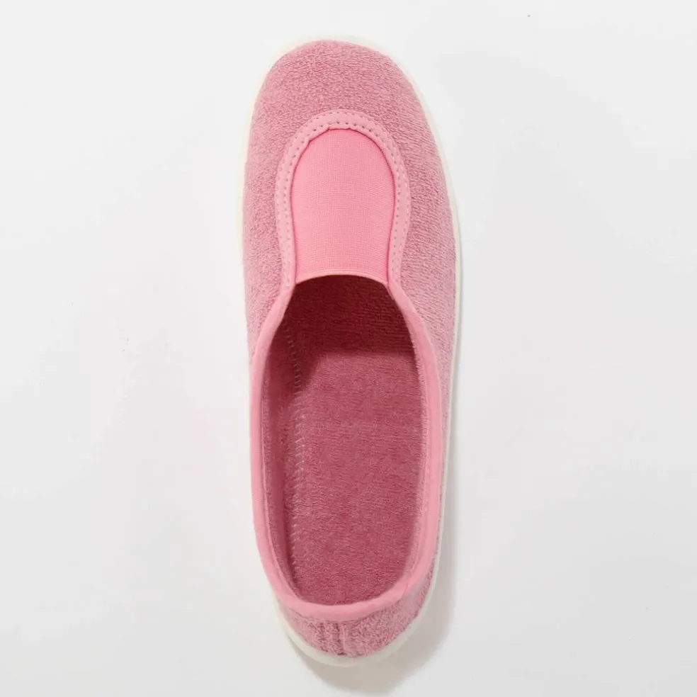 Ballerine d'intérieur éponge élastiquée