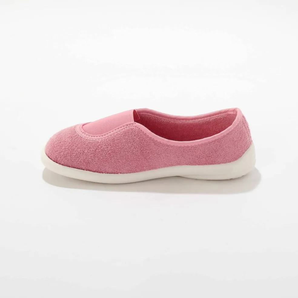 Ballerine d'intérieur éponge élastiquée