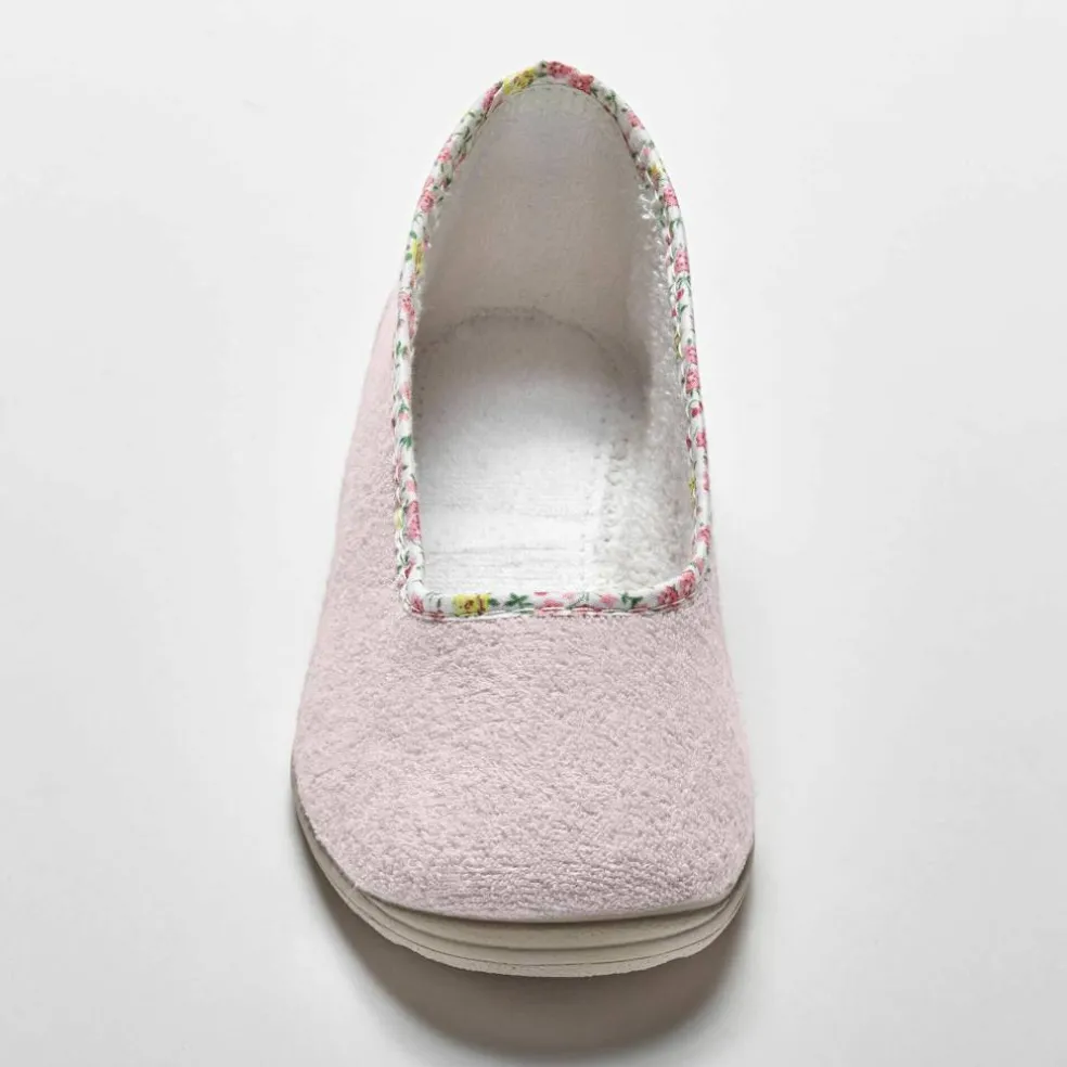 Ballerine d'intérieur éponge unie