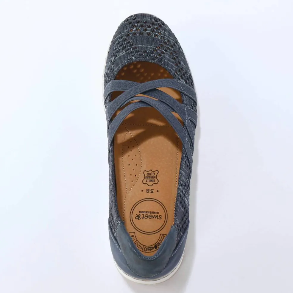 Ballerines mesh irisées
