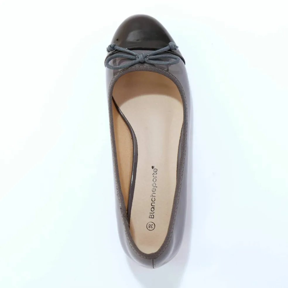 Ballerines plates bicolores