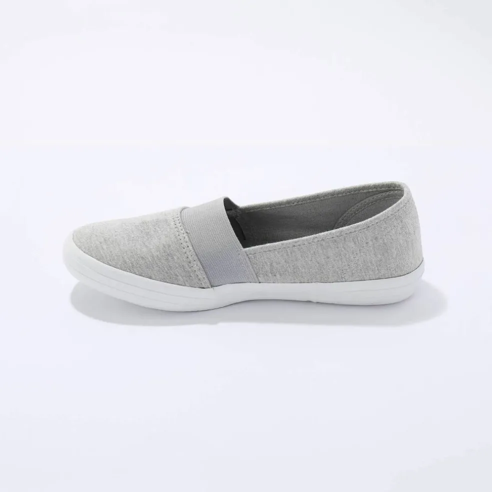 Ballerines textile élastiquées