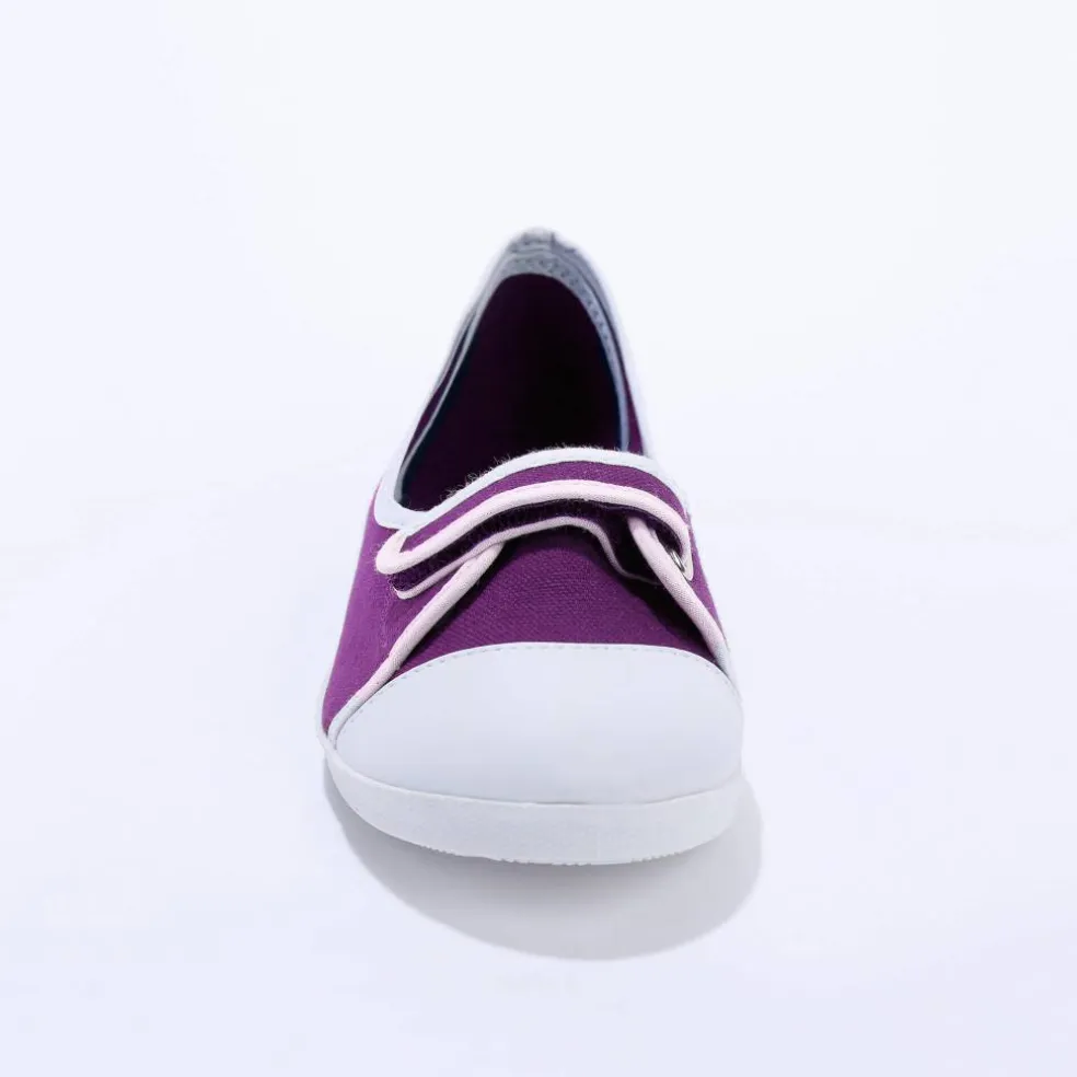 Ballerines toile