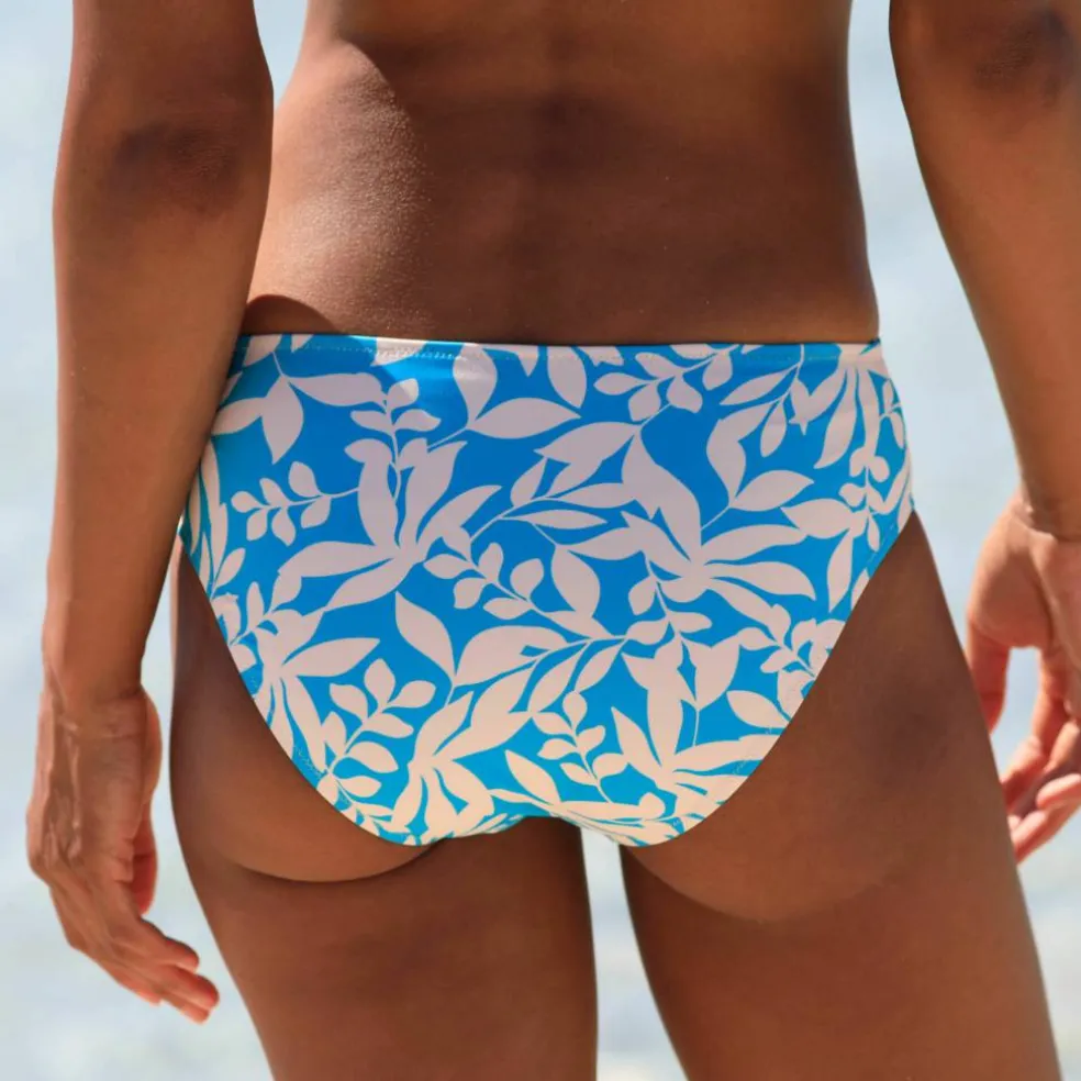 Bas de maillot de bain forme midi imprimé Linao