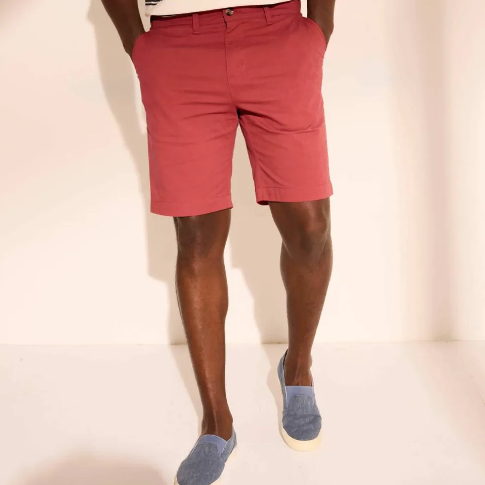 Bermuda chino arrondi sous le ventre