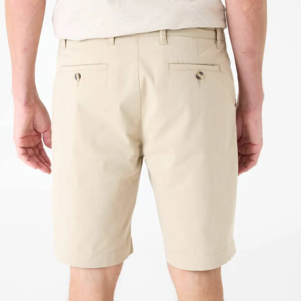 Bermuda chino arrondi sous le ventre