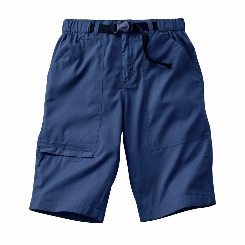 Bermuda élastiqué au 3/4 + ceinture assortie