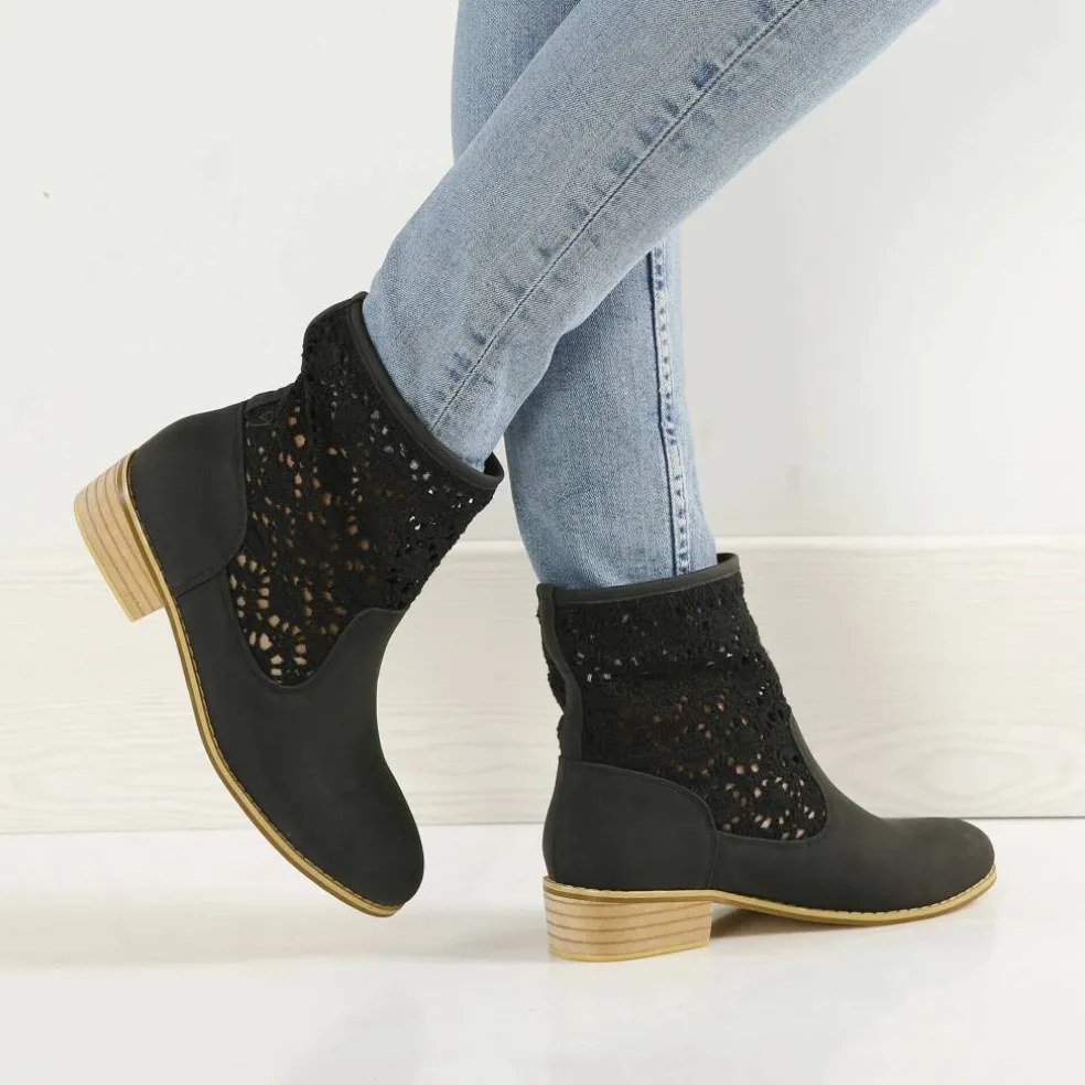 Boots macramé