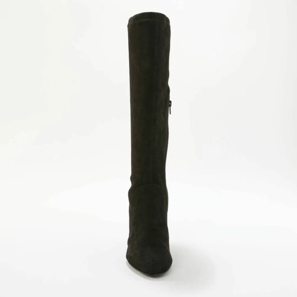 Bottes stretch à talon