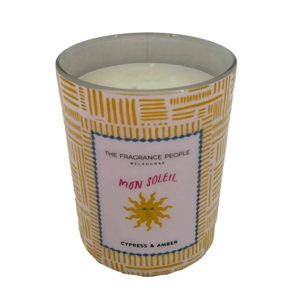 Bougie parfumée "Mon soleil"