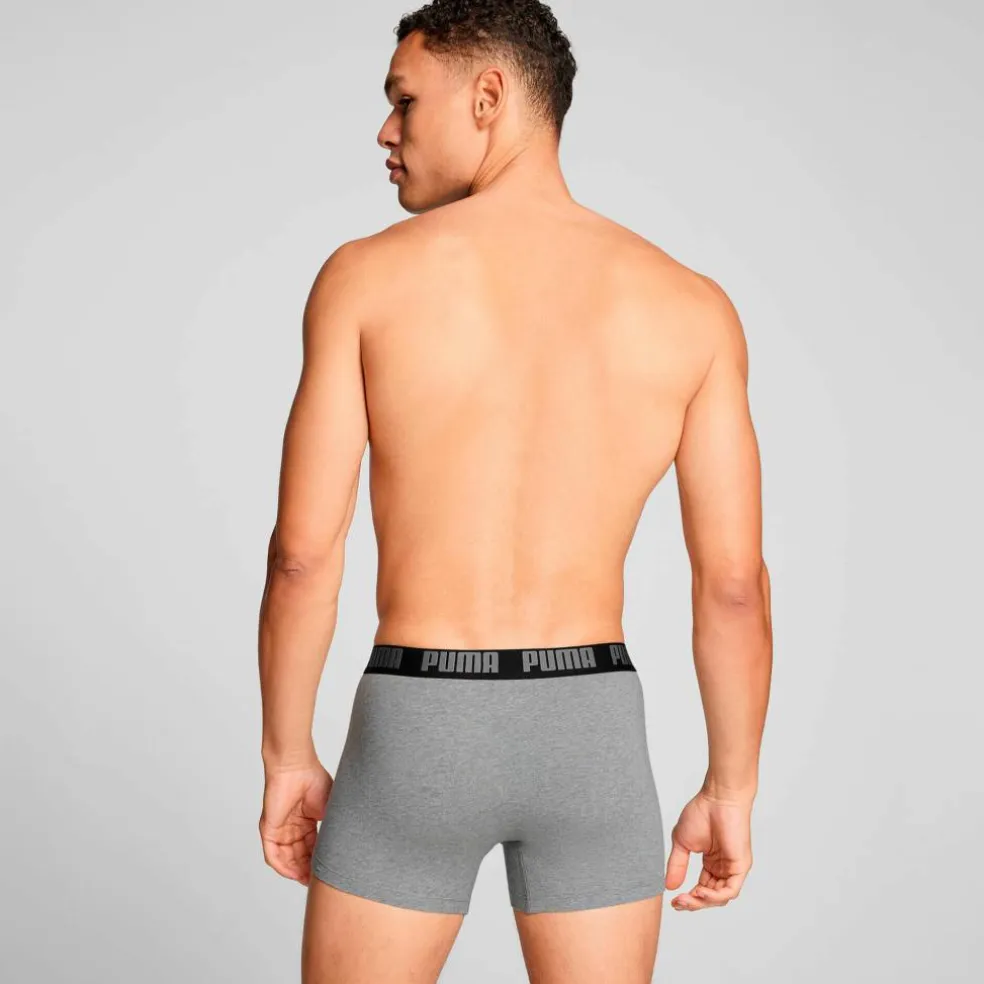 Boxer basique coton stretch - lot de 2