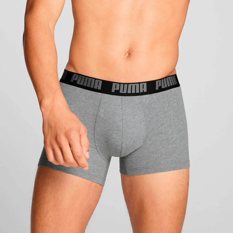 Boxer basique coton stretch - lot de 2