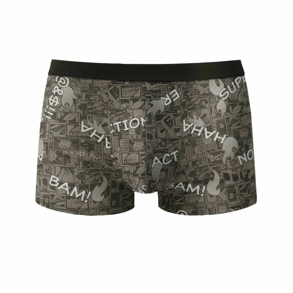 Boxer fantaisie fermé élastiqué - lot de 4