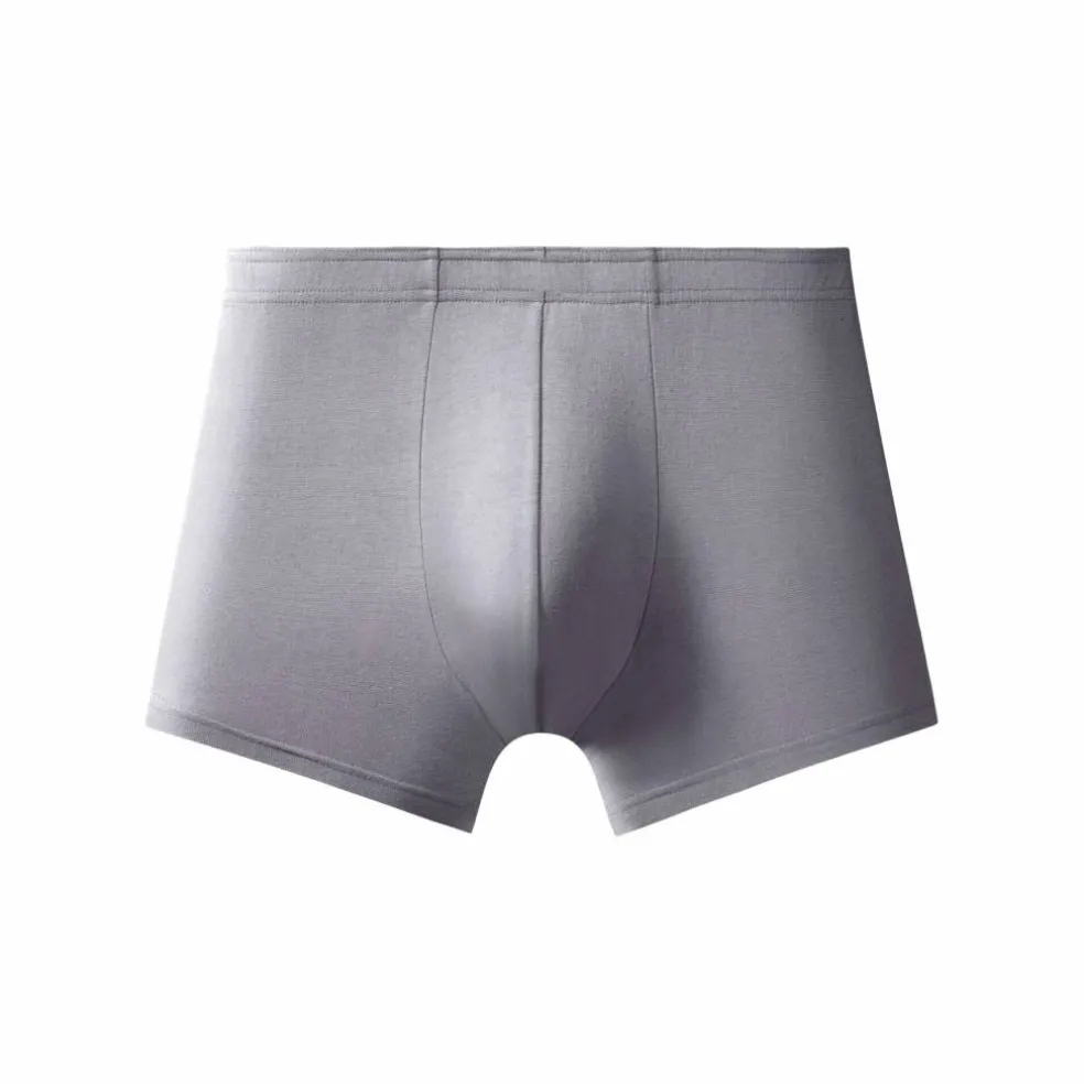 Boxer uni ceinture élastiquée recouverte - lot de 5