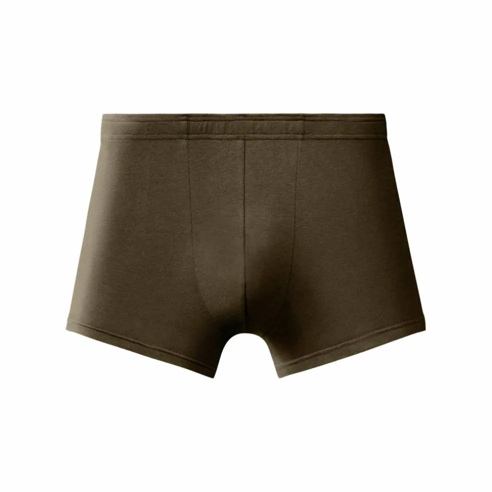 Boxer uni ceinture élastiquée recouverte - lot de 5