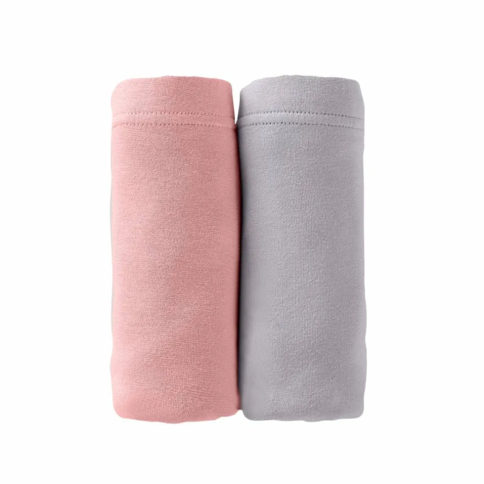 Brassière confort coton stretch doublé sans armatures - lot de 2