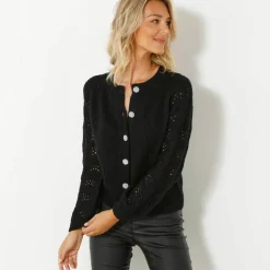 Cardigan boutons