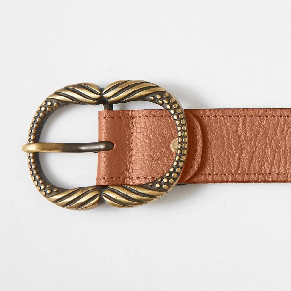 Ceinture boucle dorée