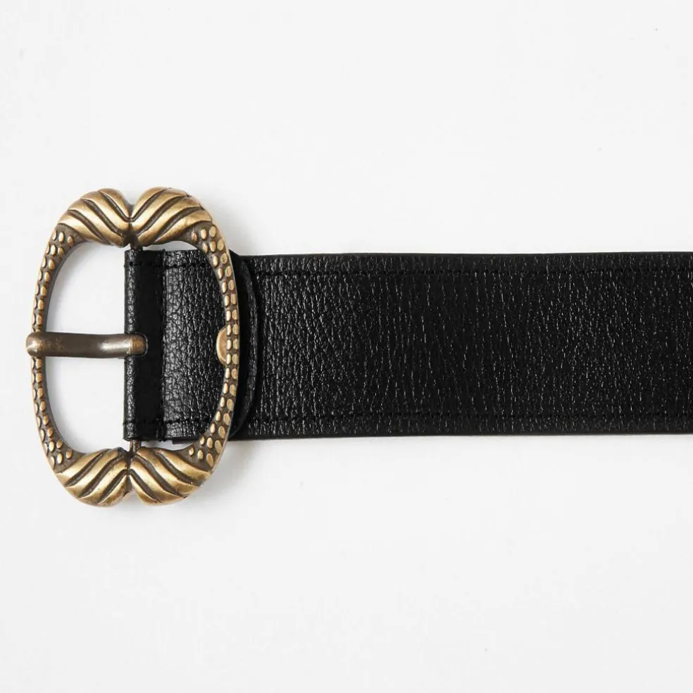 Ceinture boucle dorée