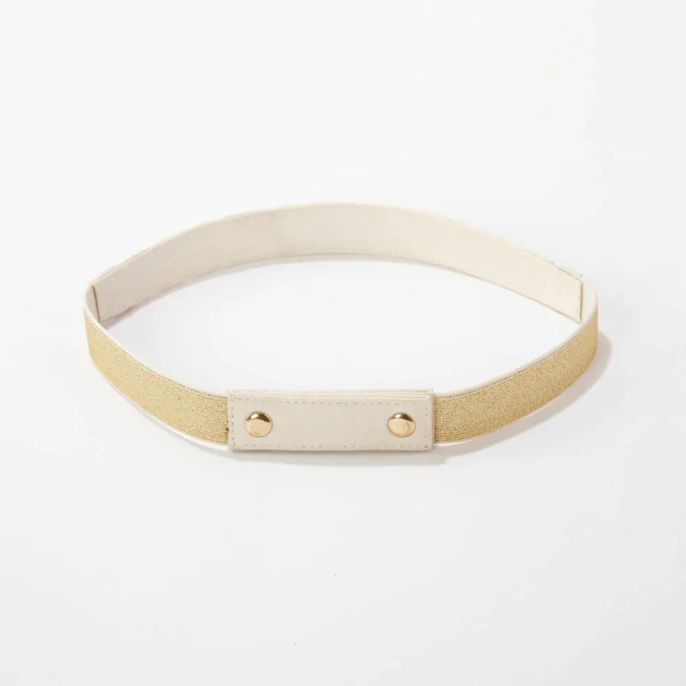 Ceinture réglable à perles fantaisie