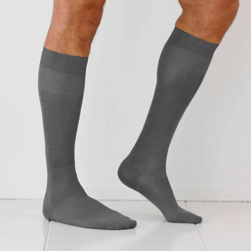 Chaussettes fil d'Ecosse effet massant - lot de 2 paires