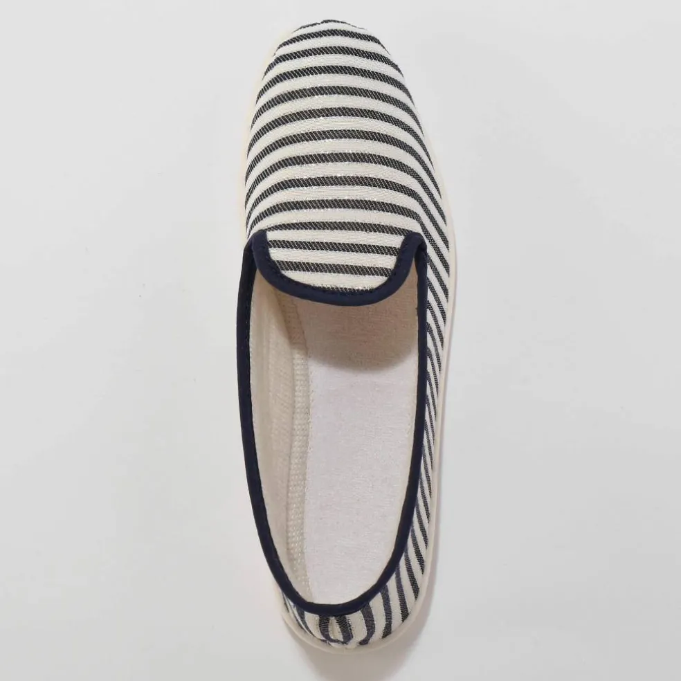 Chaussons rayés