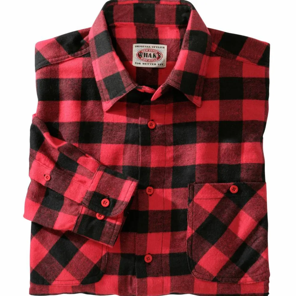 Chemise carreaux écossais flanelle