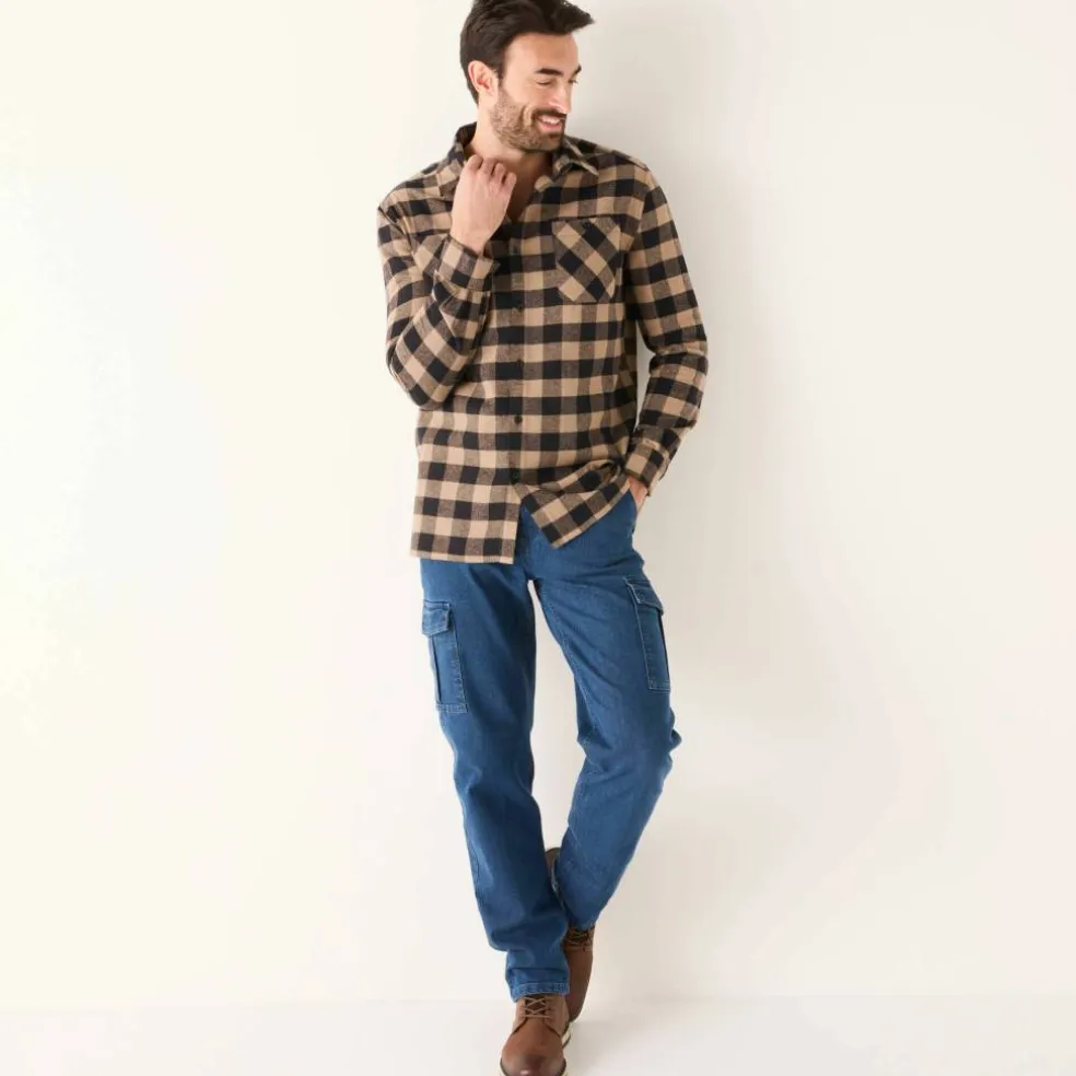 Chemise carreaux flanelle - lot de 3