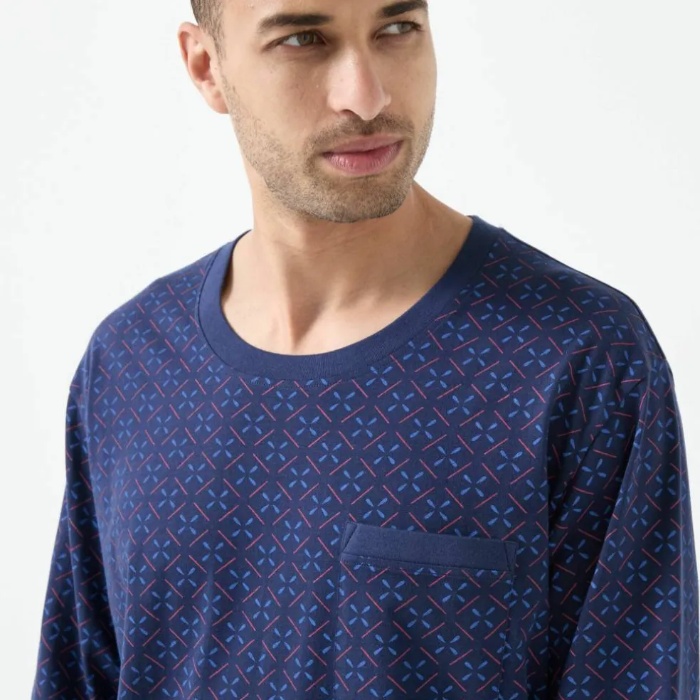 Chemise de nuit maille coton imprimée