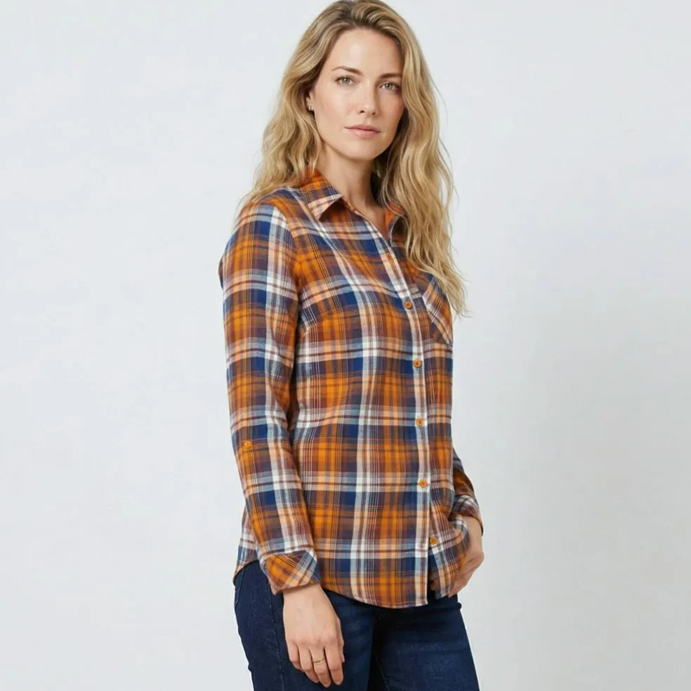 Chemise flanelle à carreaux