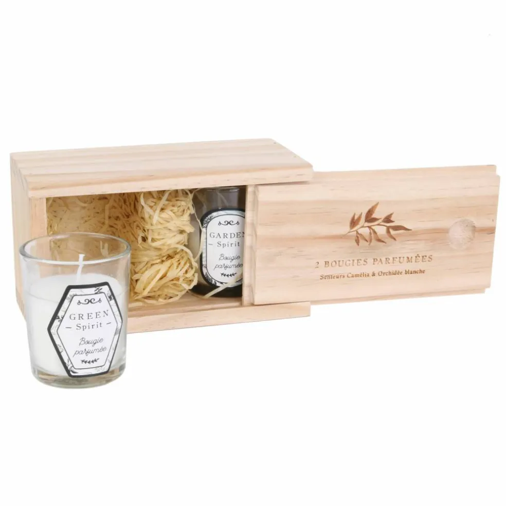 Coffret de 2 bougies parfumées