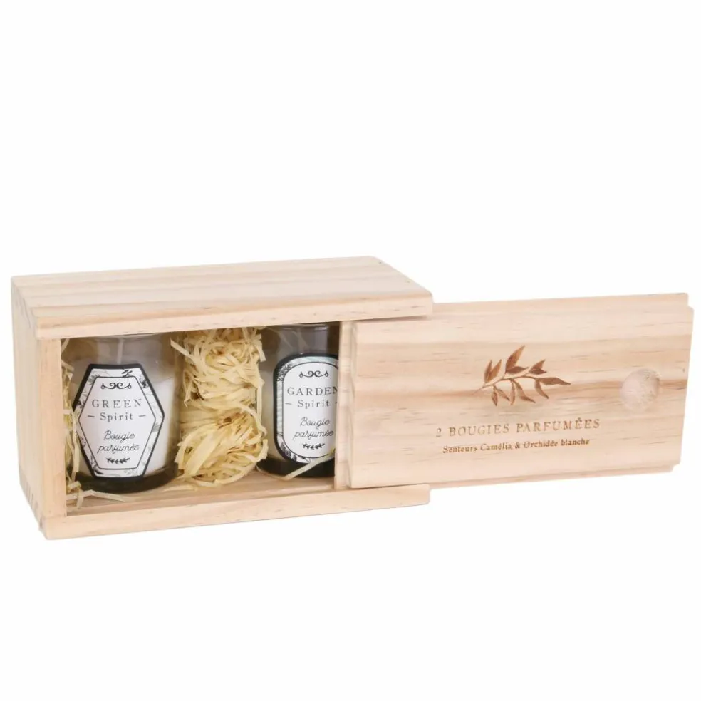 Coffret de 2 bougies parfumées