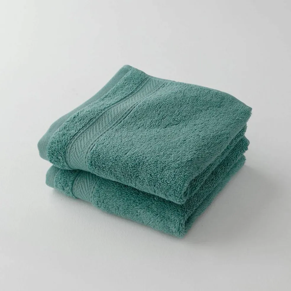 Collection serviettes de bain unies 540g/m2 confort luxe