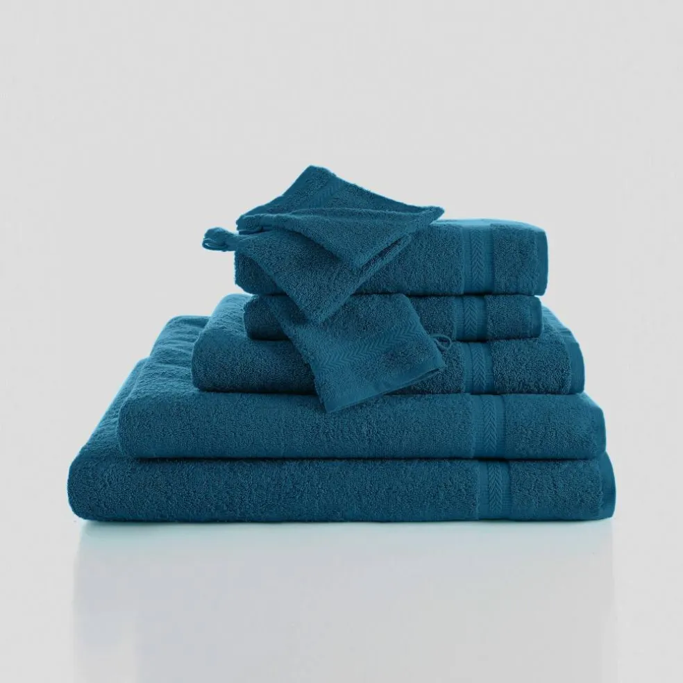 Collection serviettes de bain unies - confort moelleux 420 g/m²