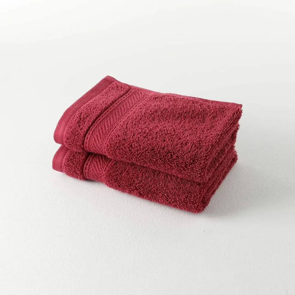 Collection serviettes de bain unies 540g/m2 confort luxe