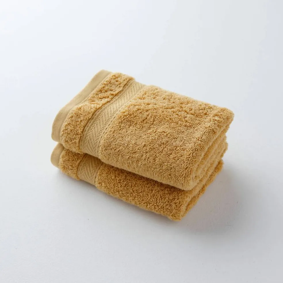 Collection serviettes de bain unies 540g/m2 confort luxe