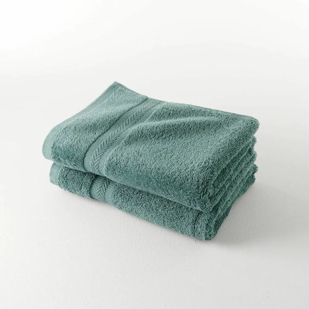 Collection serviettes de bain unies - confort moelleux 420 g/m²