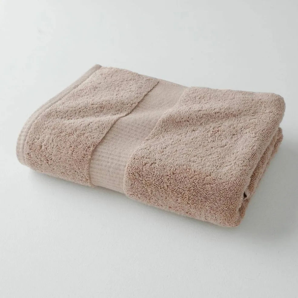 Collection serviettes de bain unies 640g/m2 confort prestige