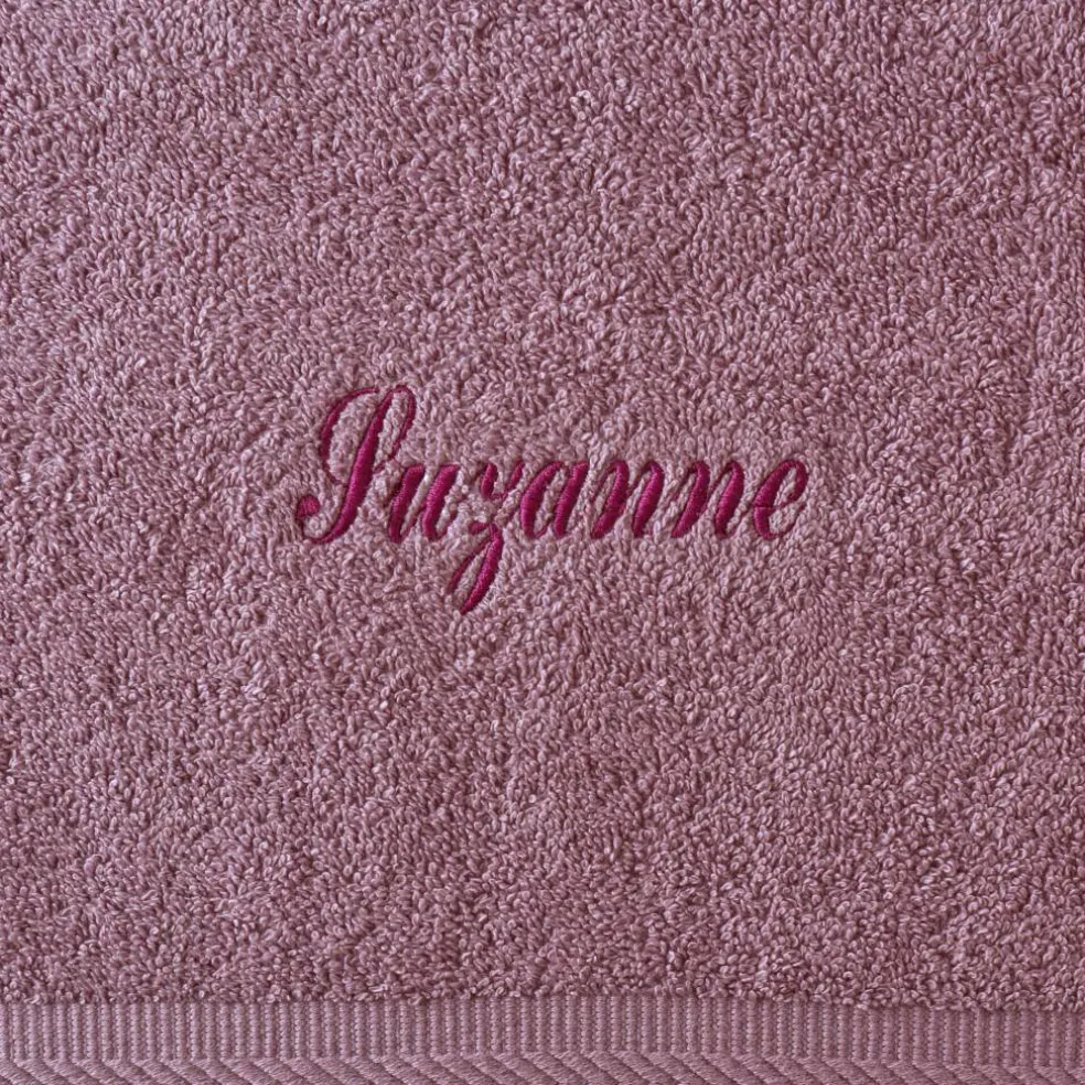 Collection serviettes de bain personnalisées - confort moelleux 420 g/m²