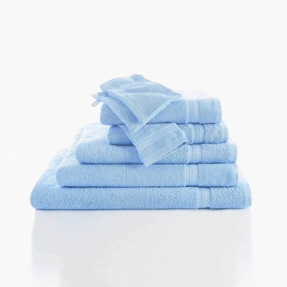Collection serviettes de bain unies - confort moelleux 420 g/m²
