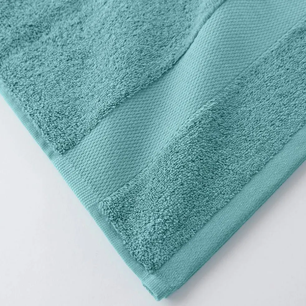 Collection serviettes de bain unies coton modal 500 g/m²