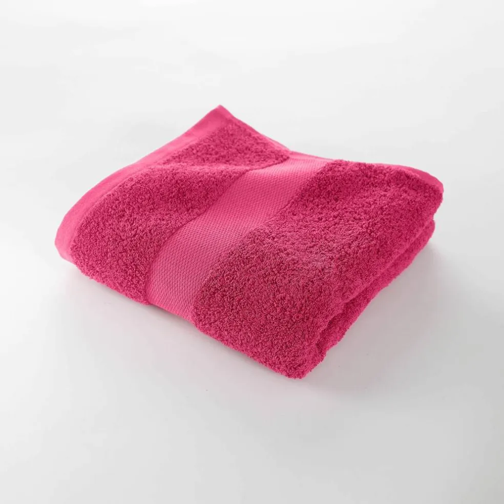 Collection serviettes de bain unies coton modal 500 g/m²