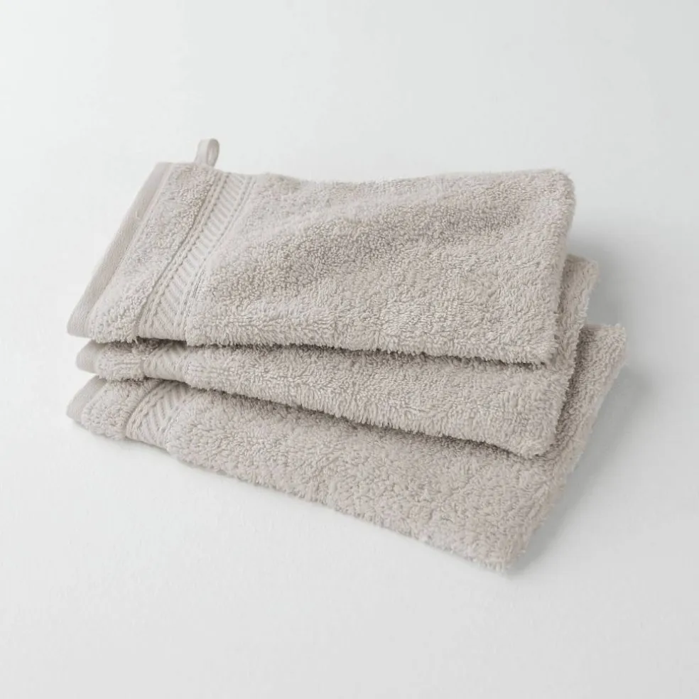 Collection serviettes de bain unies 540g/m2 confort luxe