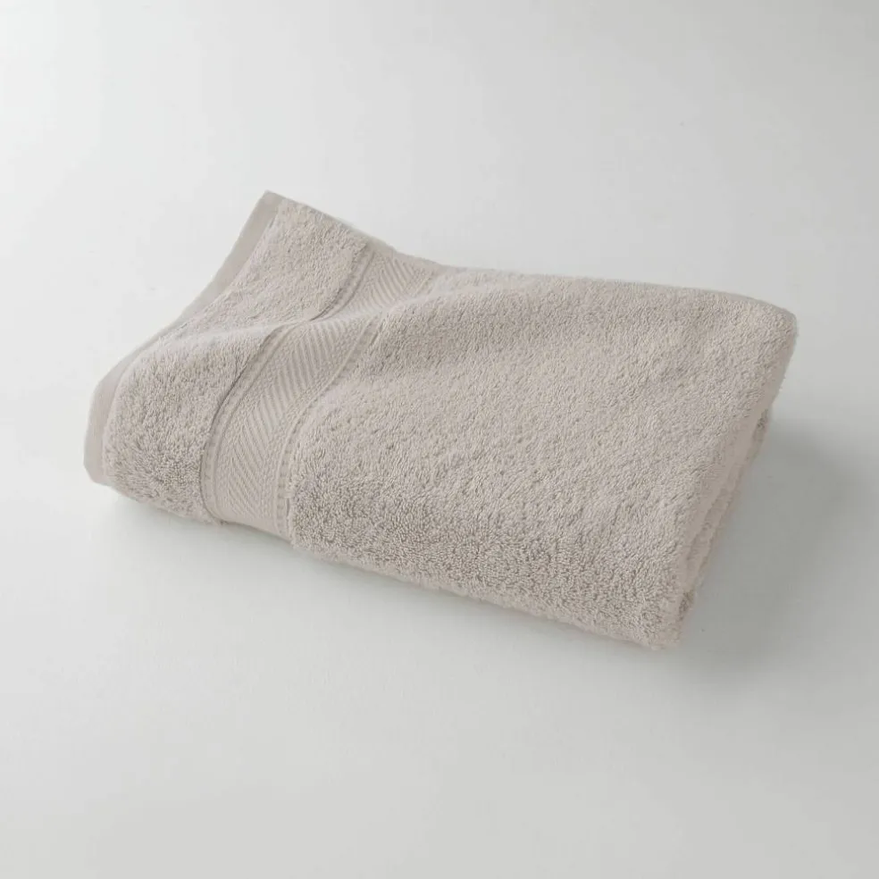Collection serviettes de bain unies 540g/m2 confort luxe