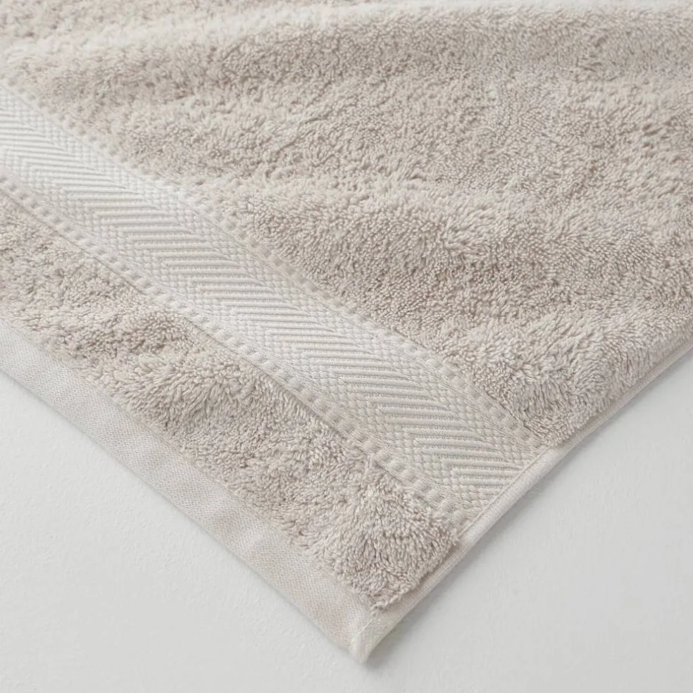 Collection serviettes de bain unies 540g/m2 confort luxe
