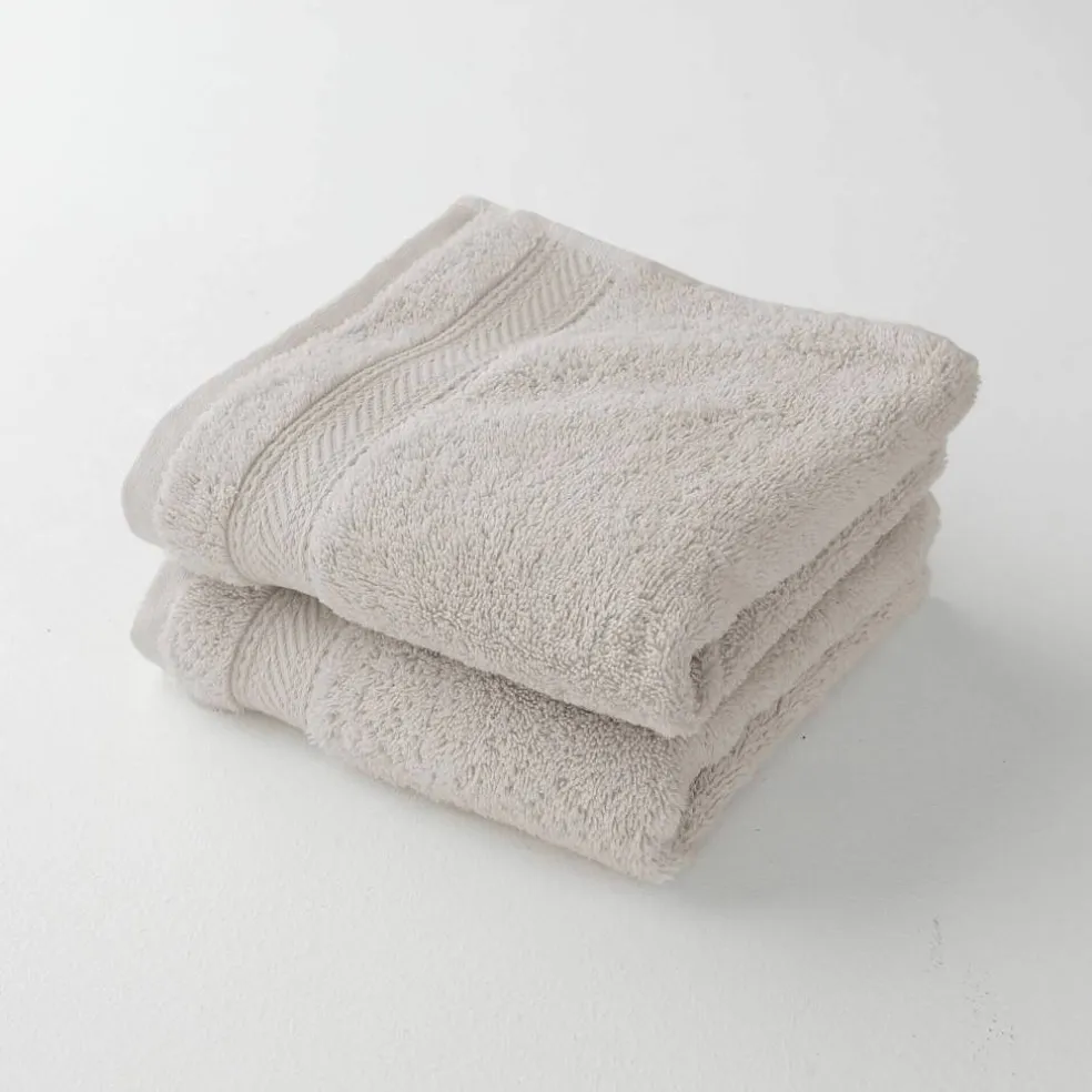 Collection serviettes de bain unies 540g/m2 confort luxe