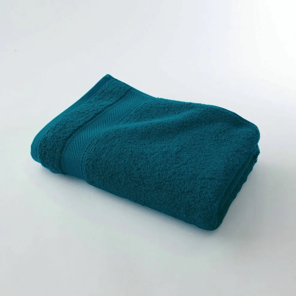 Collection serviettes de bain unies 540g/m2 confort luxe