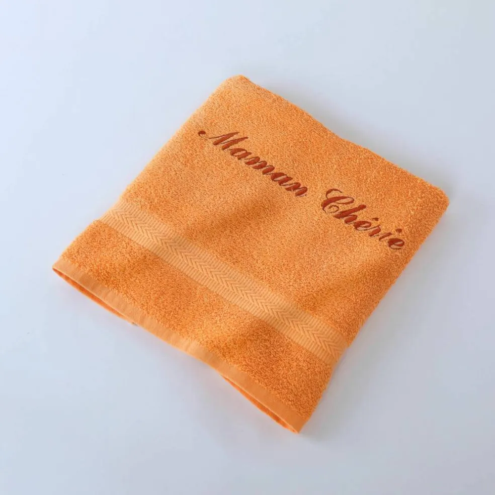 Collection serviettes de bain personnalisées - confort moelleux 420 g/m²
