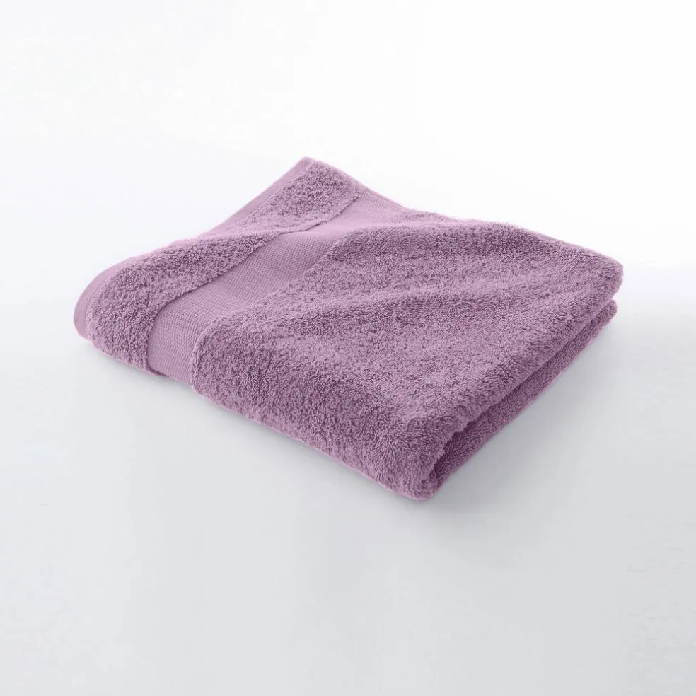 Collection serviettes de bain unies coton modal 500 g/m²