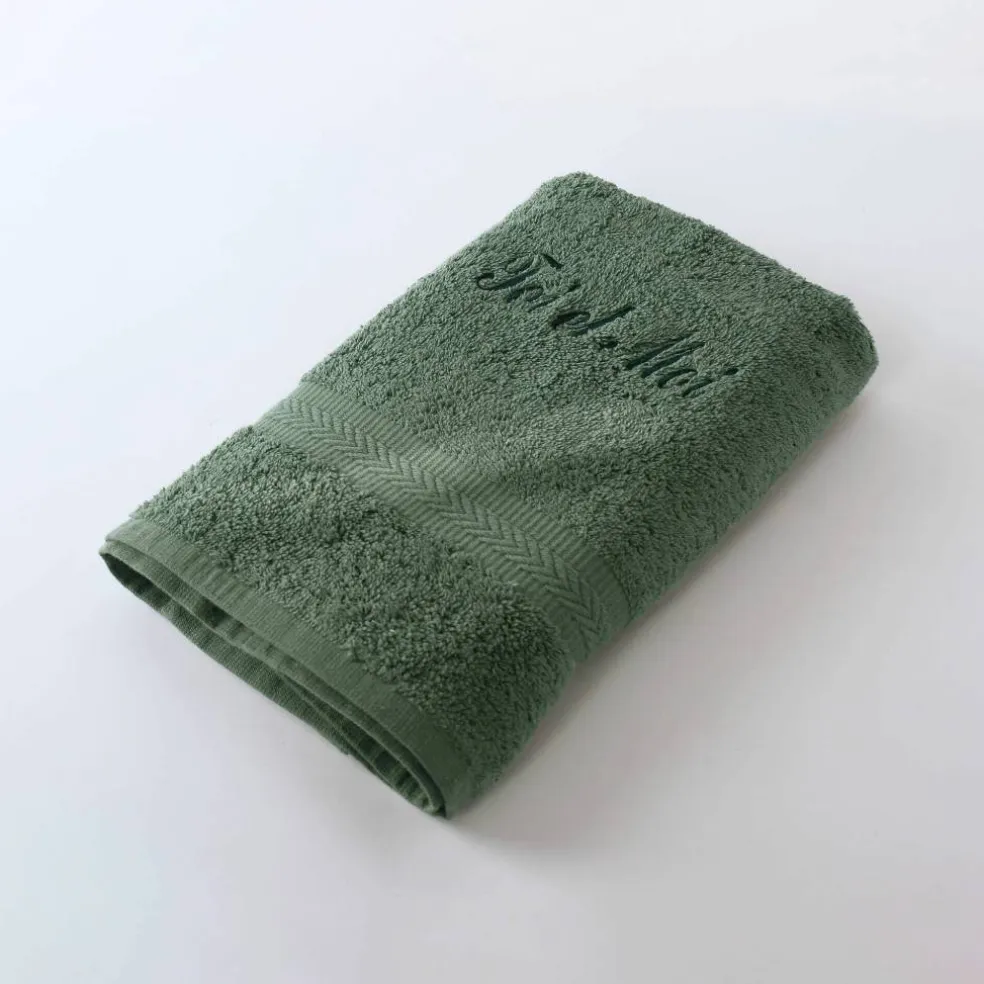 Collection serviettes de bain personnalisées - confort moelleux 420 g/m²